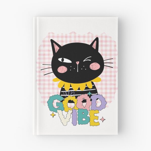 Item preview, winking cat good vibes designed and sold by lino4king.