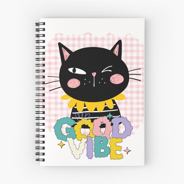 Item preview, winking cat good vibes designed and sold by lino4king.
