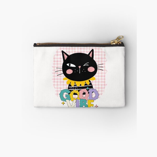 Item preview, winking cat good vibes designed and sold by lino4king.