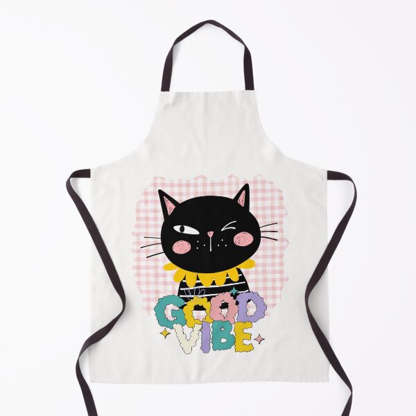 Item preview, winking cat good vibes designed and sold by lino4king.