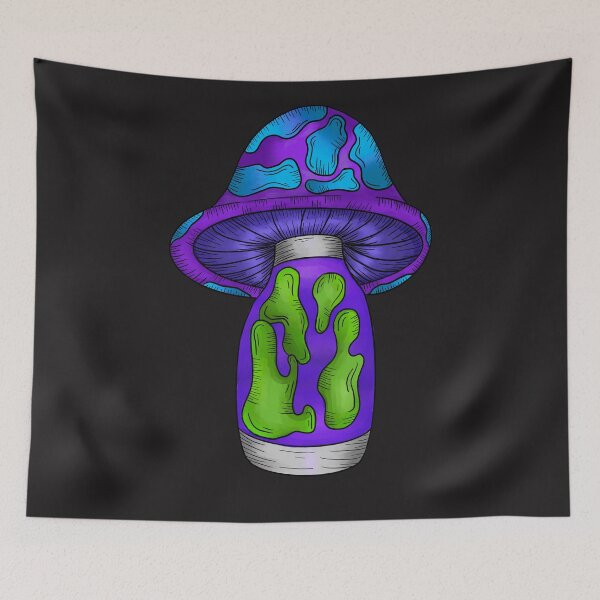 Item preview, Mushroom lava lamp  designed and sold by WrensDgtDesigns.