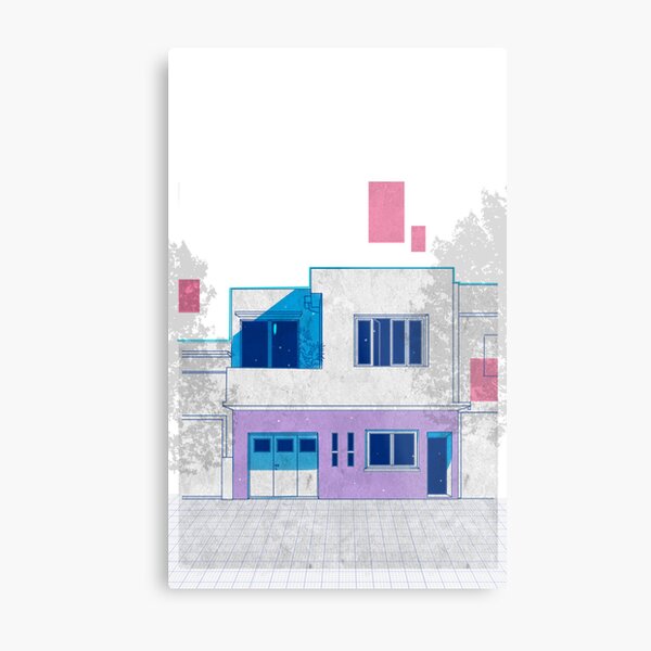 Vista previa del artículo con la obra «Casita en el barrio», diseñado y vendido por Cybercity Visual by Cambreaker.