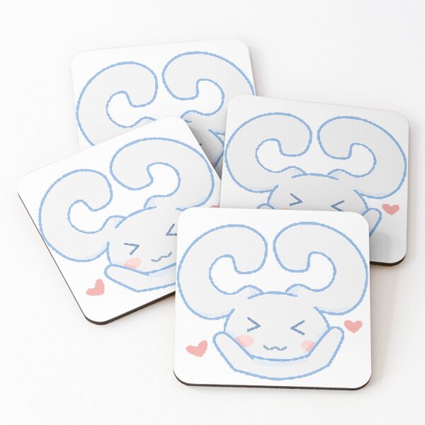 Item preview, Cinnamoroll Love Heart Emote designed and sold by yuinex.