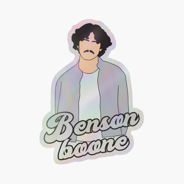 Item preview, Flat Vector Benson Boone  designed and sold by felizpollo.