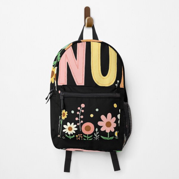 Item preview, Retro Floral Nurse Typography - Cute Boho Medical Design designed and sold by haitrieuic96.