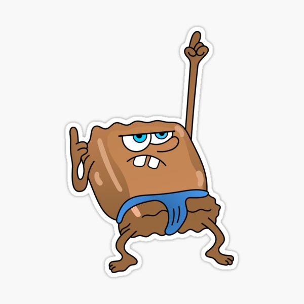 Patrick Dancing Sticker Patrick Star Dancing Monogram