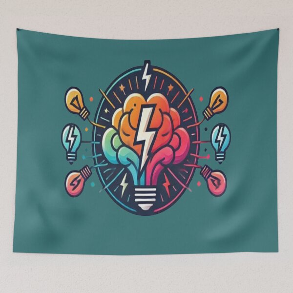 Item preview, Empowering Thoughts, Electrifying Minds Design designed and sold by HappyLifeStore6.