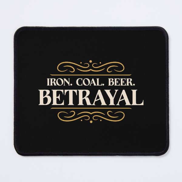 Item preview, Betrayal Iron Coal Beer Brass Funny Boardgame designed and sold by pixeptional.