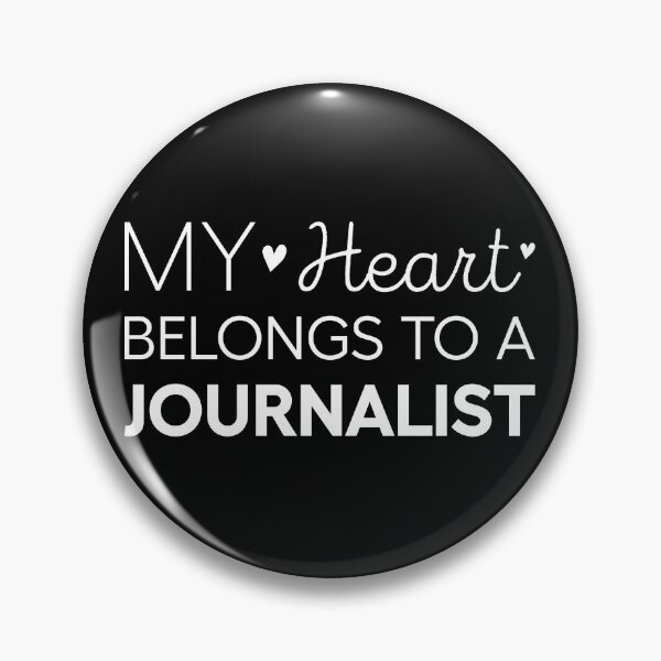 Item preview, My Heart Belongs To A Journalist Cute Journalist designed and sold by RareBunny.