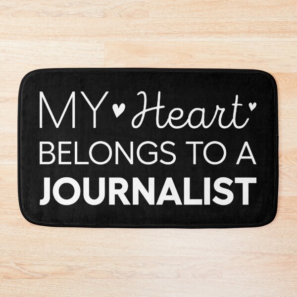 Item preview, My Heart Belongs To A Journalist Cute Journalist designed and sold by RareBunny.