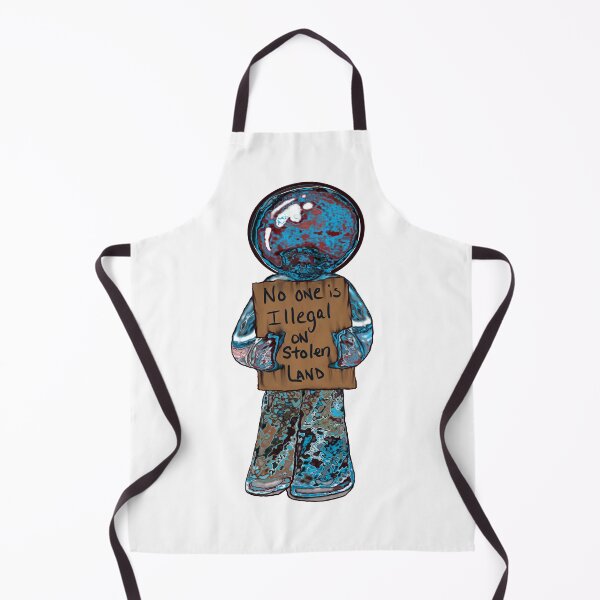 Item preview, No One Is Illegal on Stolen Land | Resist & Rise | My Dude Series designed and sold by aadventures.