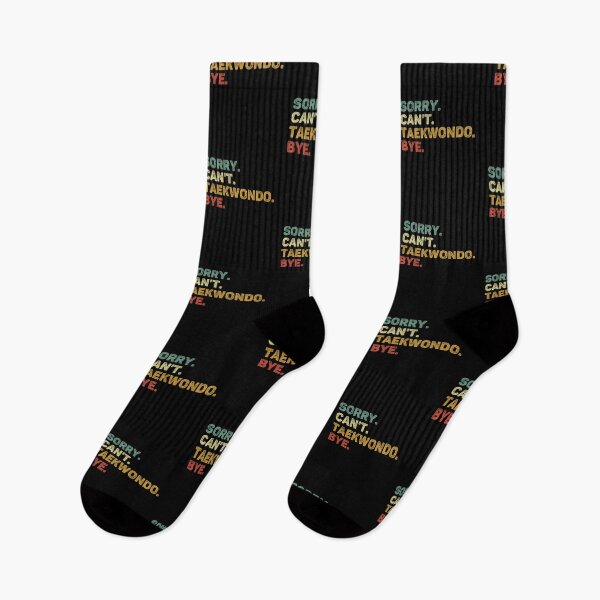 Item preview, Sorry Can't Taekwondo Bye Retro Taekwondo Lover designed and sold by RareBunny.