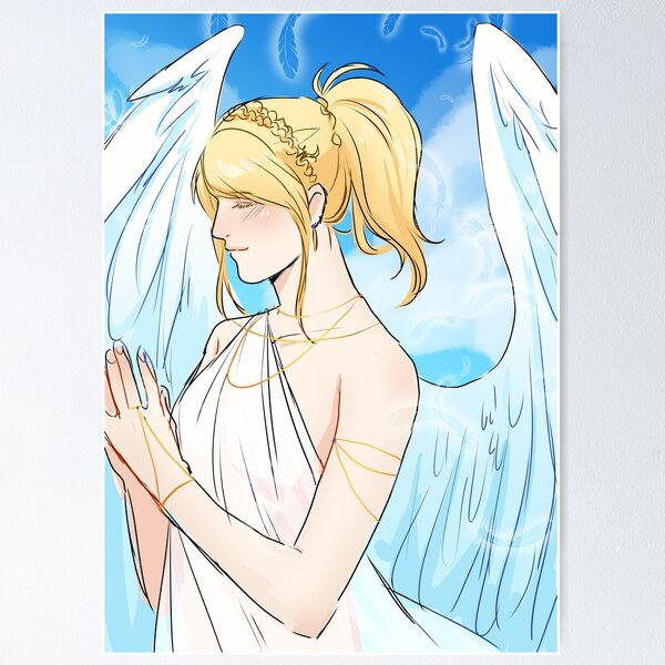 Vista previa del artículo con la obra «FFXV: Lunafreya», diseñado y vendido por jaciopara.