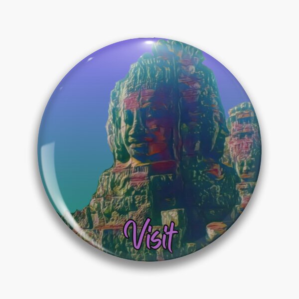 Item preview, VIsit Cambodia - Bayon Temple designed and sold by Linklandiya.