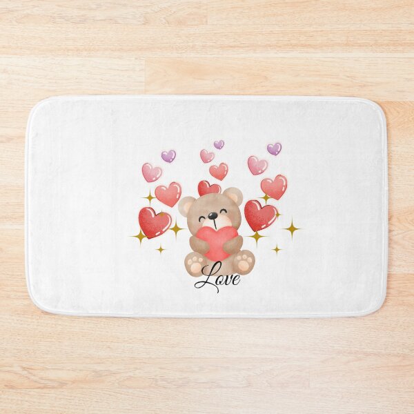 Item preview, Bear with hearts designed and sold by IvonneDesigns.