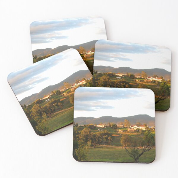 Item preview, Country town at dawn designed and sold by Zinziber.