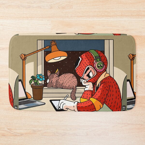 Item preview, LOFI MUSIC WORK FROM HOME AESTHETIC CALMPOSTER designed and sold by aydapadi.