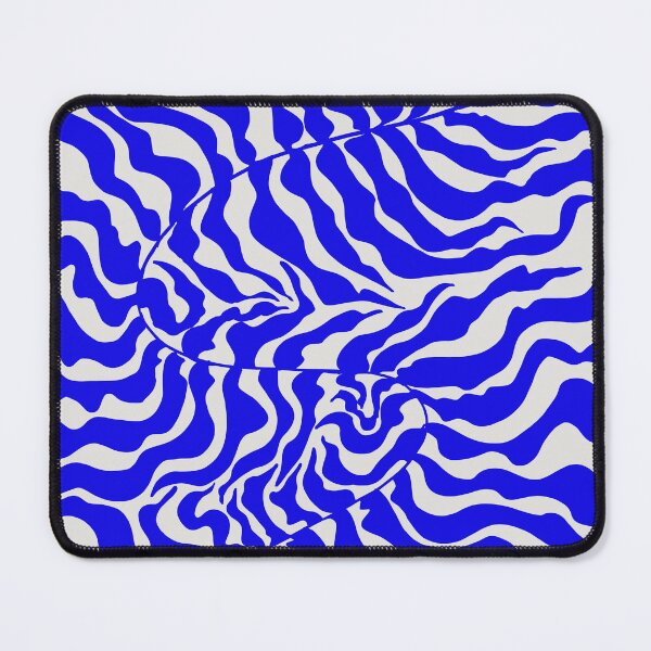 Item preview, Classic Blue Nordic Matisse Leaves designed and sold by MaiZephyr.