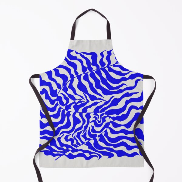 Item preview, Classic Blue Nordic Matisse Leaves designed and sold by MaiZephyr.