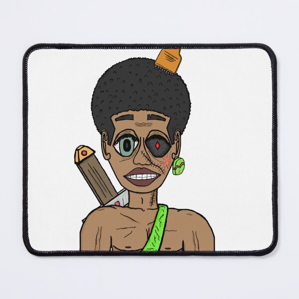 Item preview, Afro Cyborg Warrior designed and sold by Shooz34.