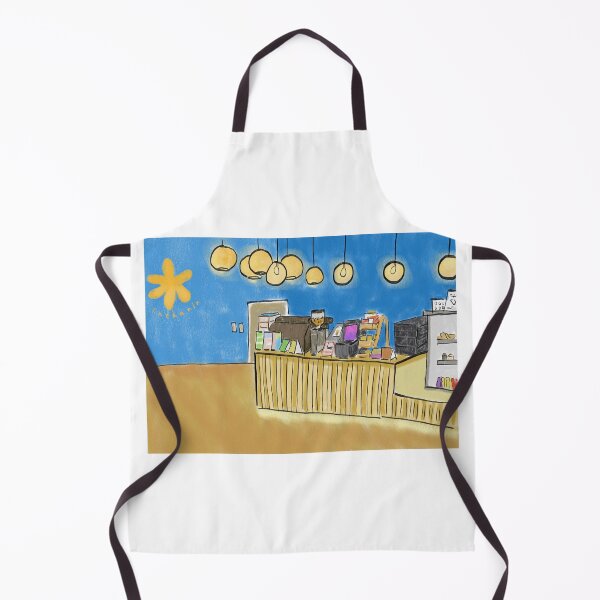 Item preview, Cafe Amazon cafe interior illustration by digital art designed and sold by Ammi77.