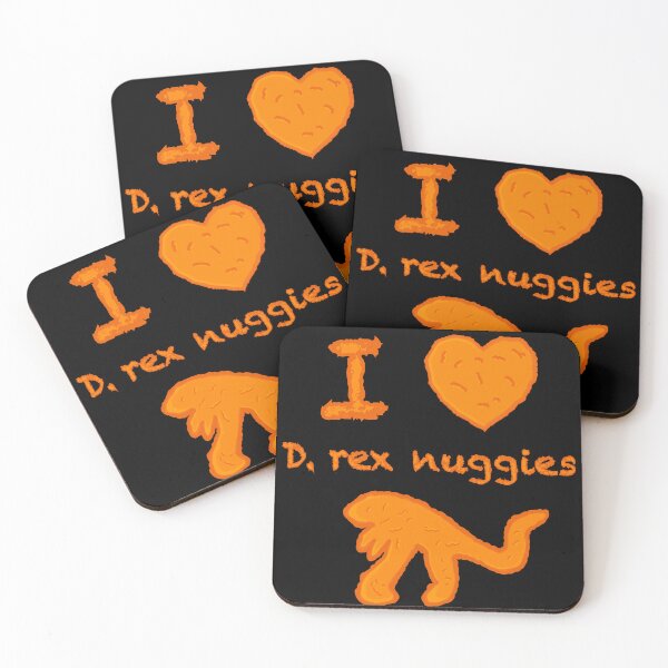 Item preview, I Love D Rex Nuggies designed and sold by FourLoaves.