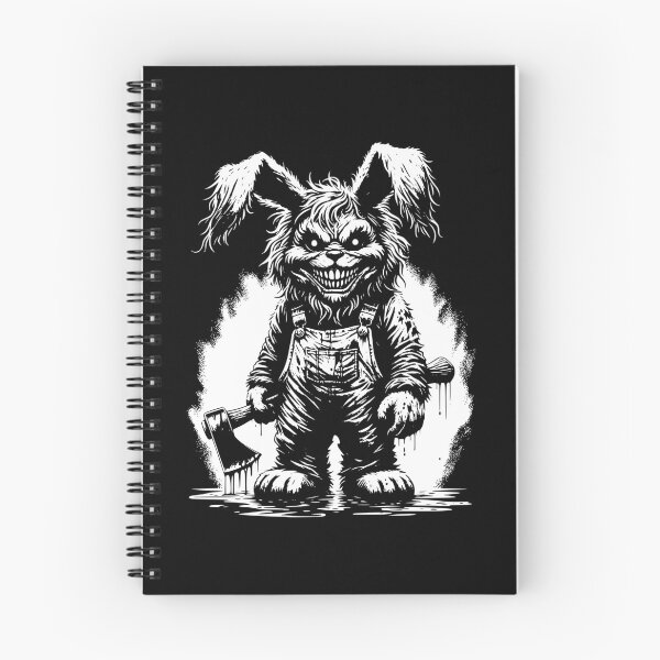Item preview, Evil Easter Bunny Unisex T-shirt, Easter Horror Graphic Tee Shirt, Scary Rabbit Bloody Axe Costume Top, Men Women Gothic Clothing, Creepy designed and sold by CM2P.