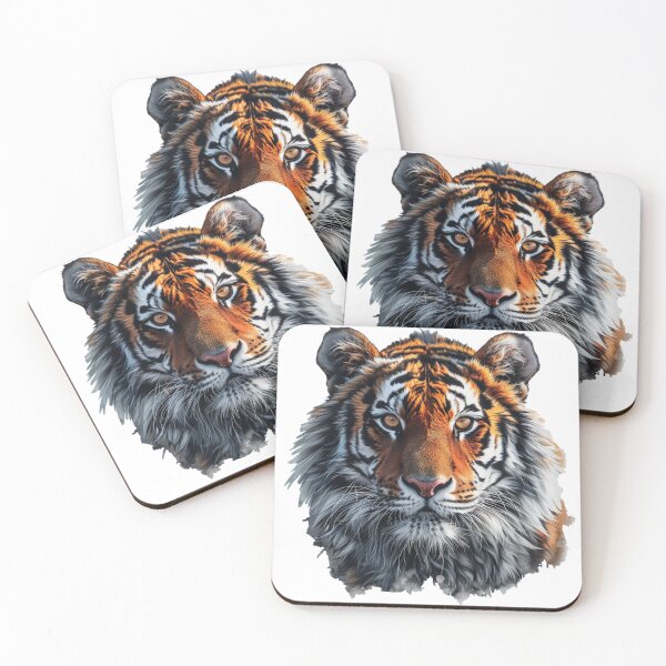 Item preview, tiger designed and sold by Stickermagician.