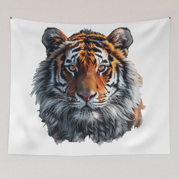 Item preview, tiger designed and sold by Stickermagician.