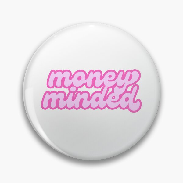 Item preview, Money Minded Pink Finance Decal designed and sold by ha11e11.
