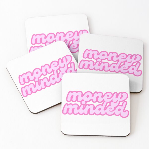 Item preview, Money Minded Pink Finance Decal designed and sold by ha11e11.