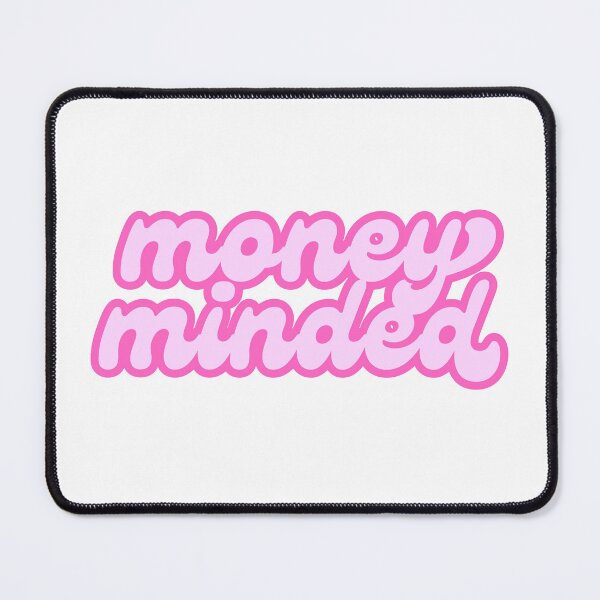 Item preview, Money Minded Pink Finance Decal designed and sold by ha11e11.