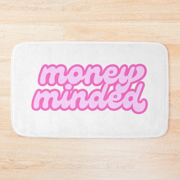 Item preview, Money Minded Pink Finance Decal designed and sold by ha11e11.