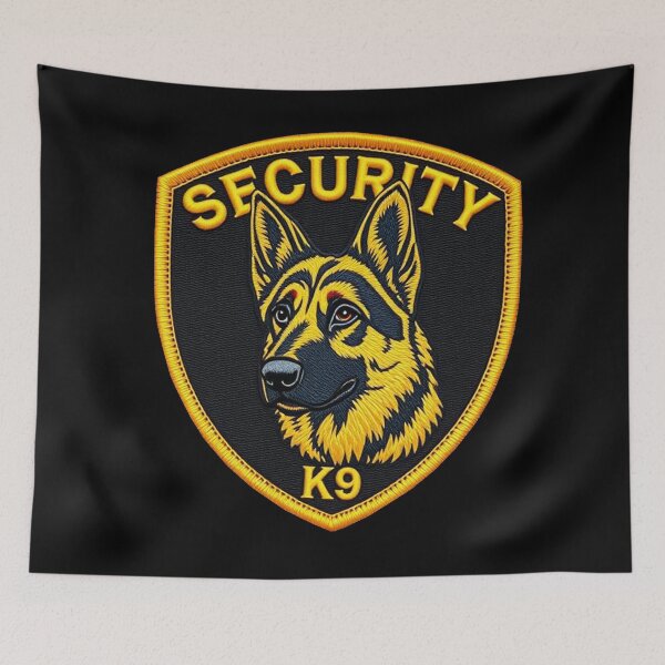 Item preview, SECURITY K9 DOG, PATCH,POLICE,EMERGENCY SERVICES,DOG,GUARD,PATROL designed and sold by Eandbeyond.