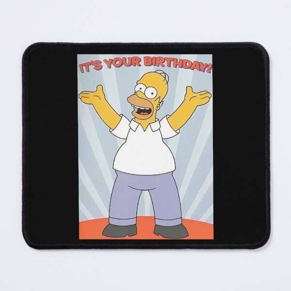 Item preview, Homer- Happy Birthday designed and sold by YChangShop.
