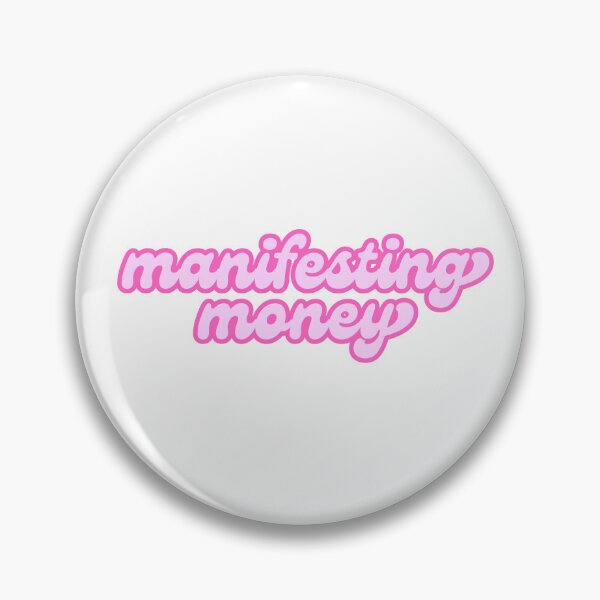 Item preview, Manifesting Money Pink Finance Decal designed and sold by ha11e11.