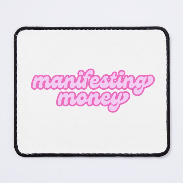 Item preview, Manifesting Money Pink Finance Decal designed and sold by ha11e11.