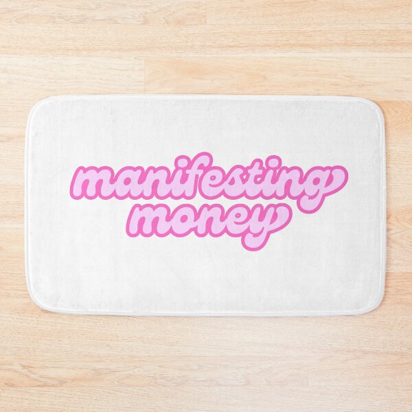 Item preview, Manifesting Money Pink Finance Decal designed and sold by ha11e11.