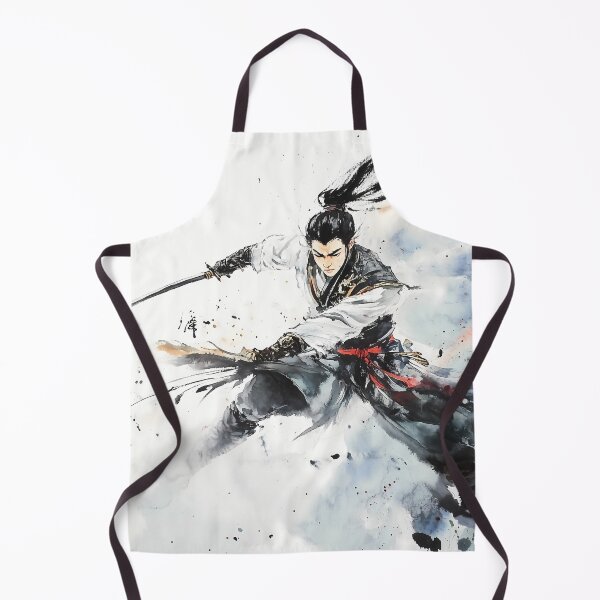 Item preview, Soaring Warrior: A Dance of Ink and Wind designed and sold by Spiritveil.