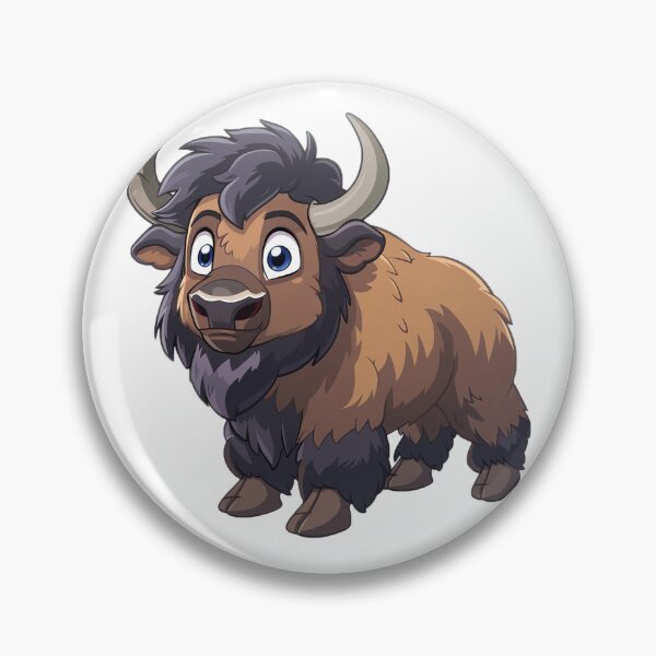 Item preview, bison designed and sold by Stickermagician.