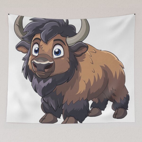 Item preview, bison designed and sold by Stickermagician.
