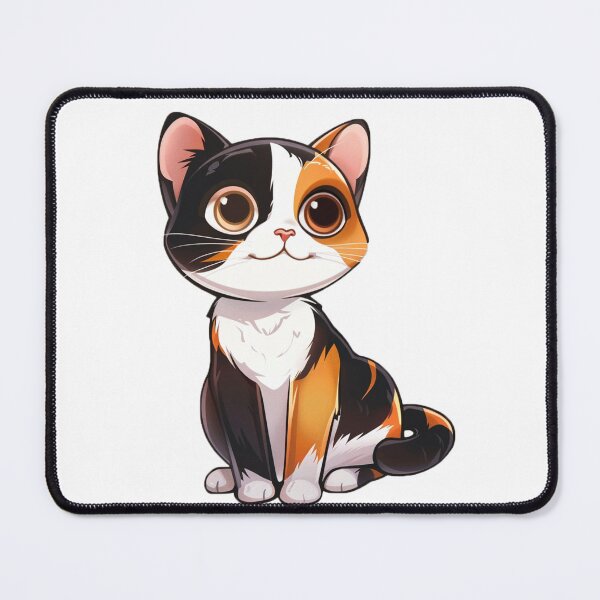 Item preview, Cute cartoon kitten designed and sold by Stickermagician.