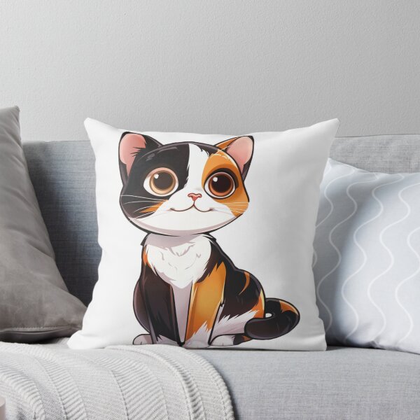Item preview, Cute cartoon kitten designed and sold by Stickermagician.