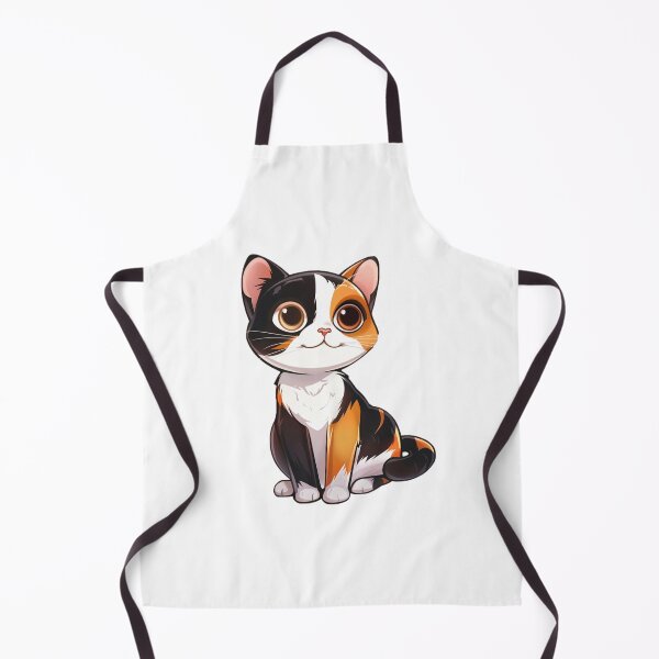 Item preview, Cute cartoon kitten designed and sold by Stickermagician.