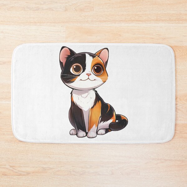 Item preview, Cute cartoon kitten designed and sold by Stickermagician.