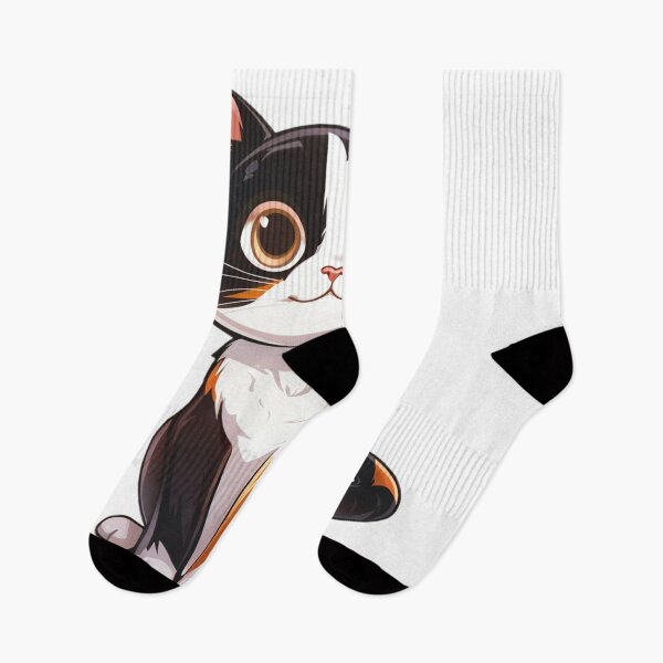 Item preview, Cute cartoon kitten designed and sold by Stickermagician.