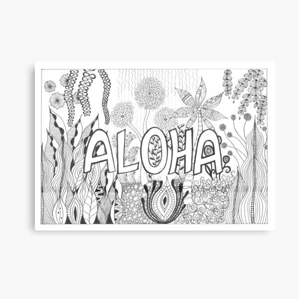 Item preview, ALOHA Tropical Plants designed and sold by gemmabuellarts.