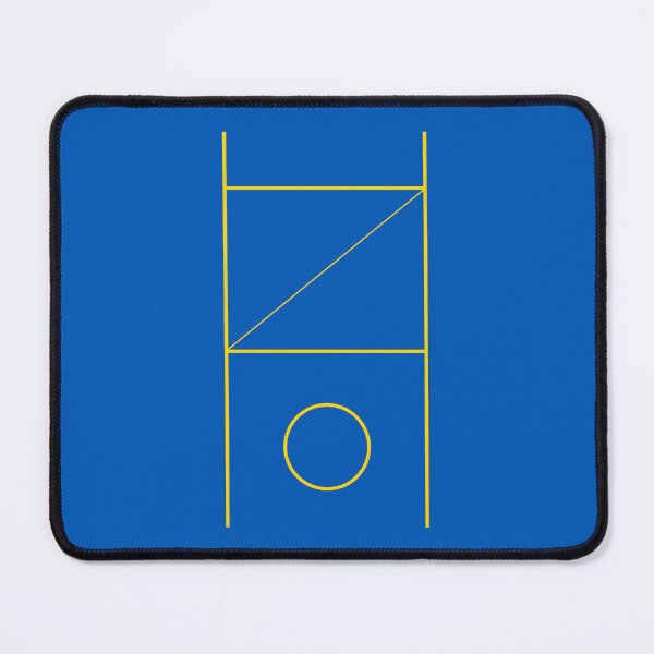 Item preview, No Kings Guillotine, Yellow on Blue designed and sold by James H Hart.