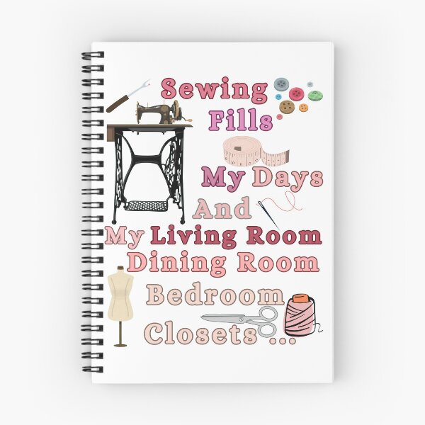 Item preview, Sewing Fills My Days And My Living Room dining Room Bedroom Closets  designed and sold by Wiss2Arts.