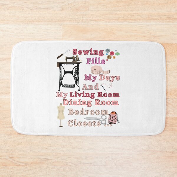 Item preview, Sewing Fills My Days And My Living Room dining Room Bedroom Closets  designed and sold by Wiss2Arts.